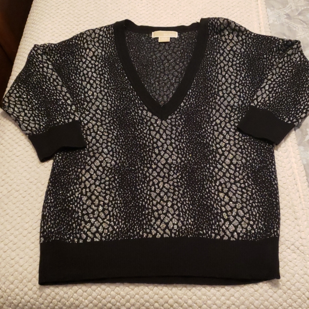 Michael Kors women's v neck sweater